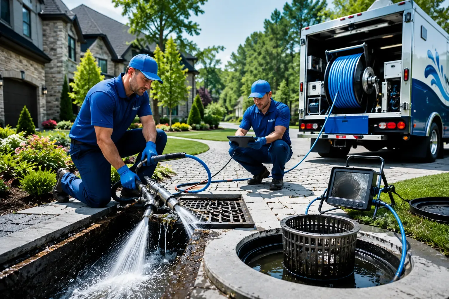 Local outdoor drain cleaning professionals in Saint Donatus, IA